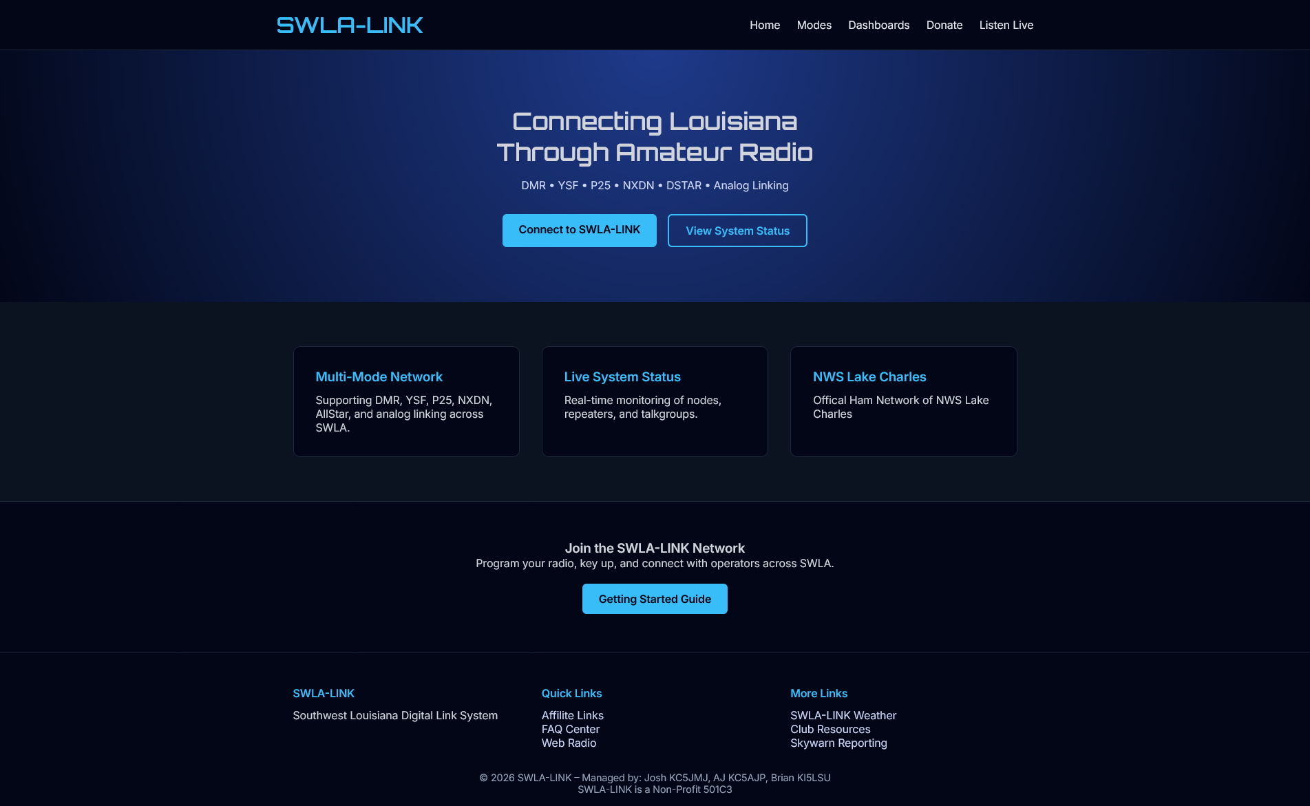 SWLA-LINK website